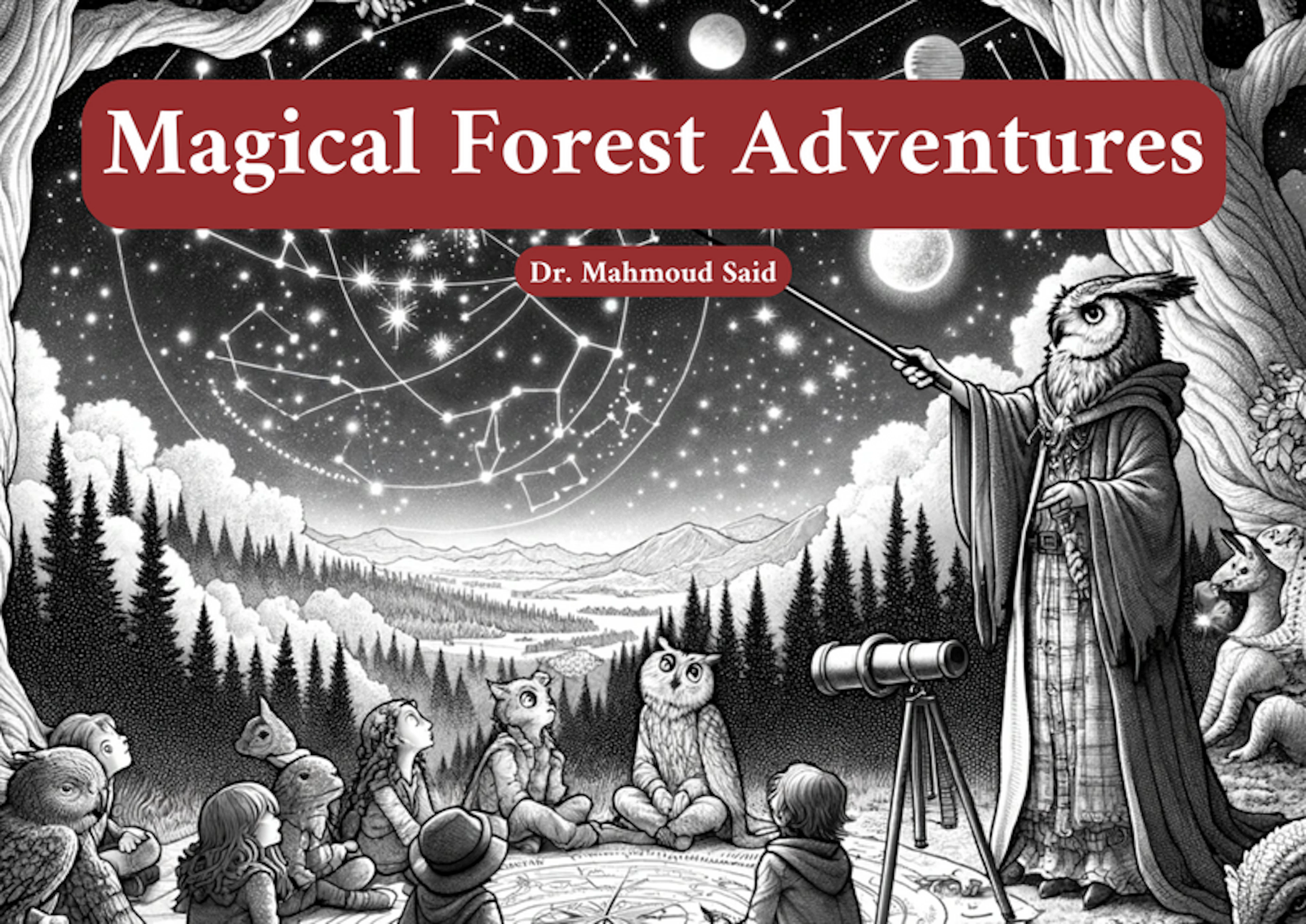 A Coloring Magical Forest Adventures